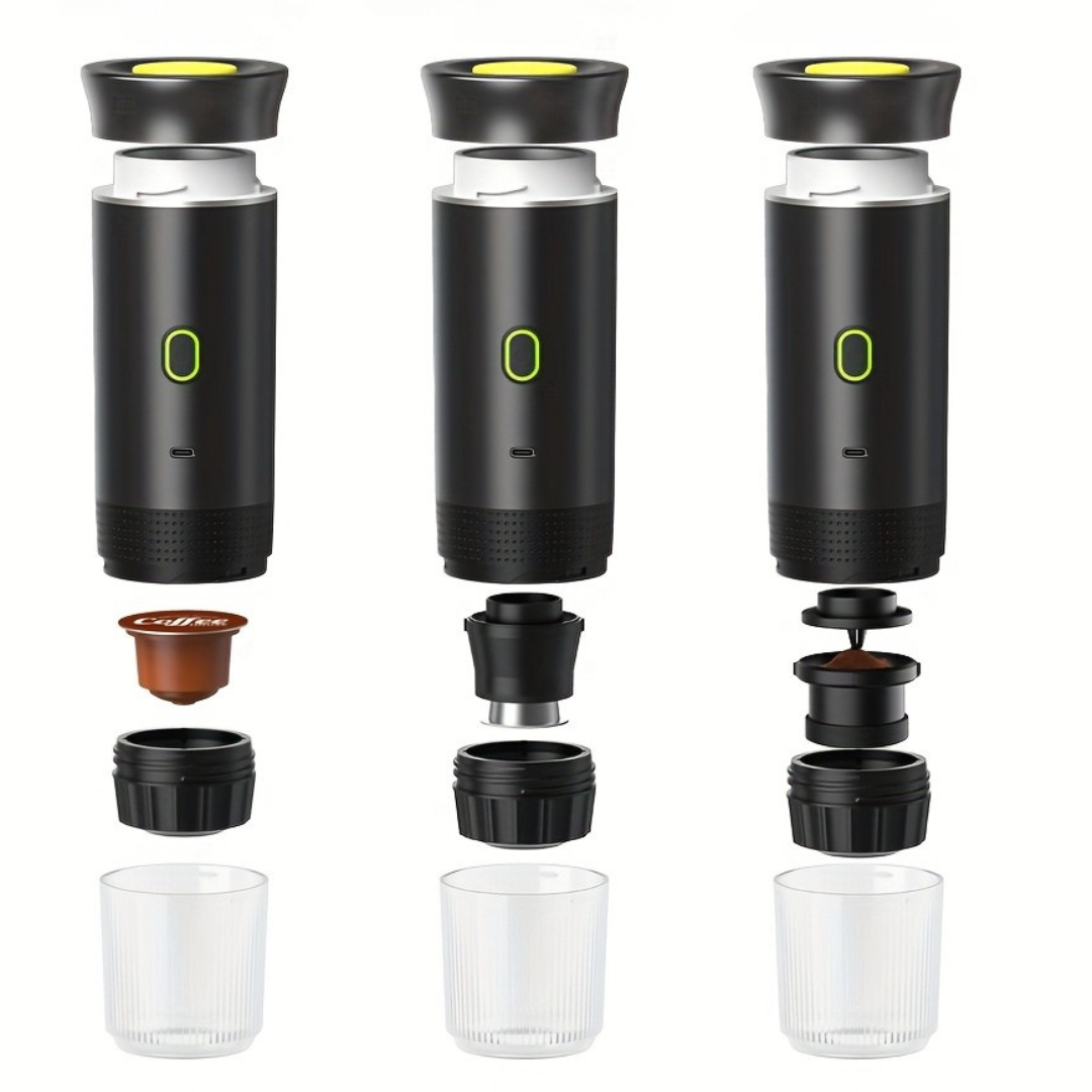 Compact Portable Coffee Maker | USB Charging & Temperature Control 2