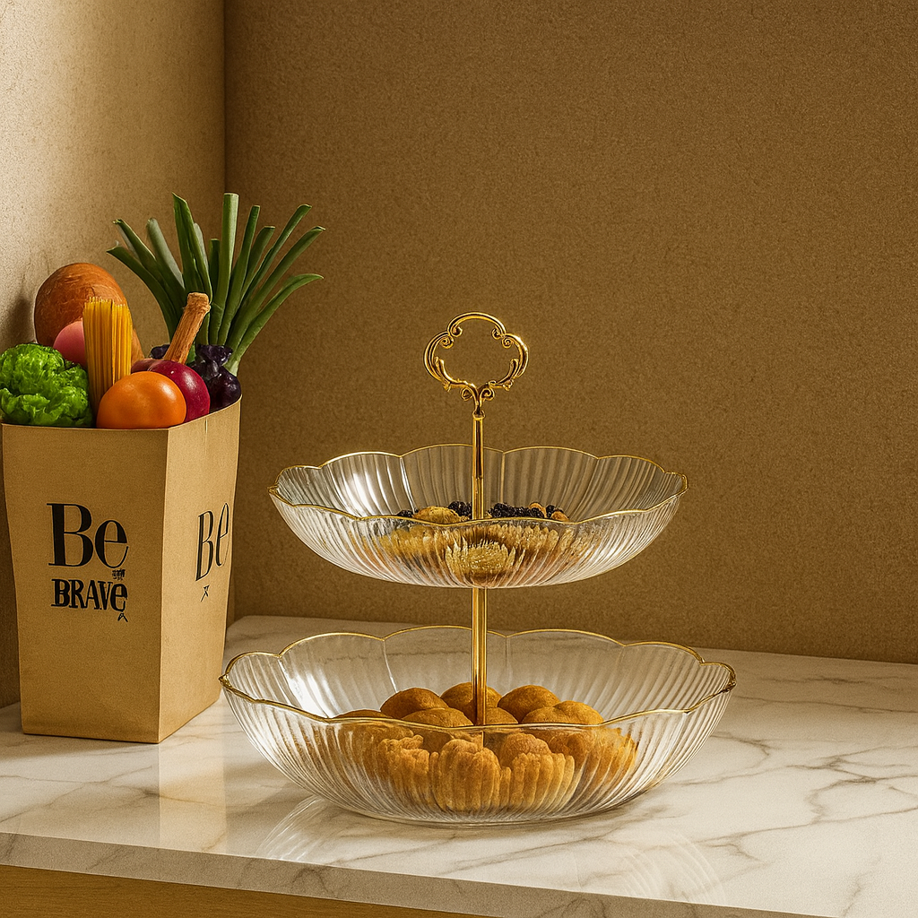 Modern Table Bowl | Space-Saving Kitchen Rack