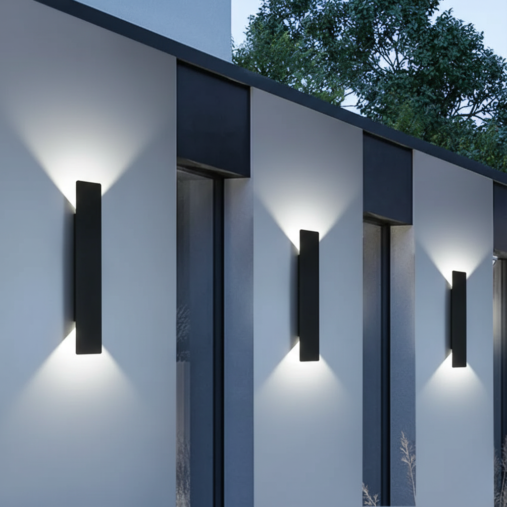 Elegant Waterproof Outdoor Wall Light | Modern Exterior Wall Lantern