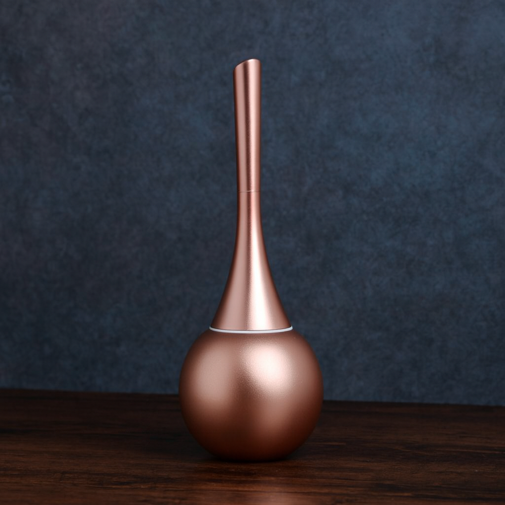 Modern Toilet Brush Set | Stainless Steel Holder & Hygienic Design