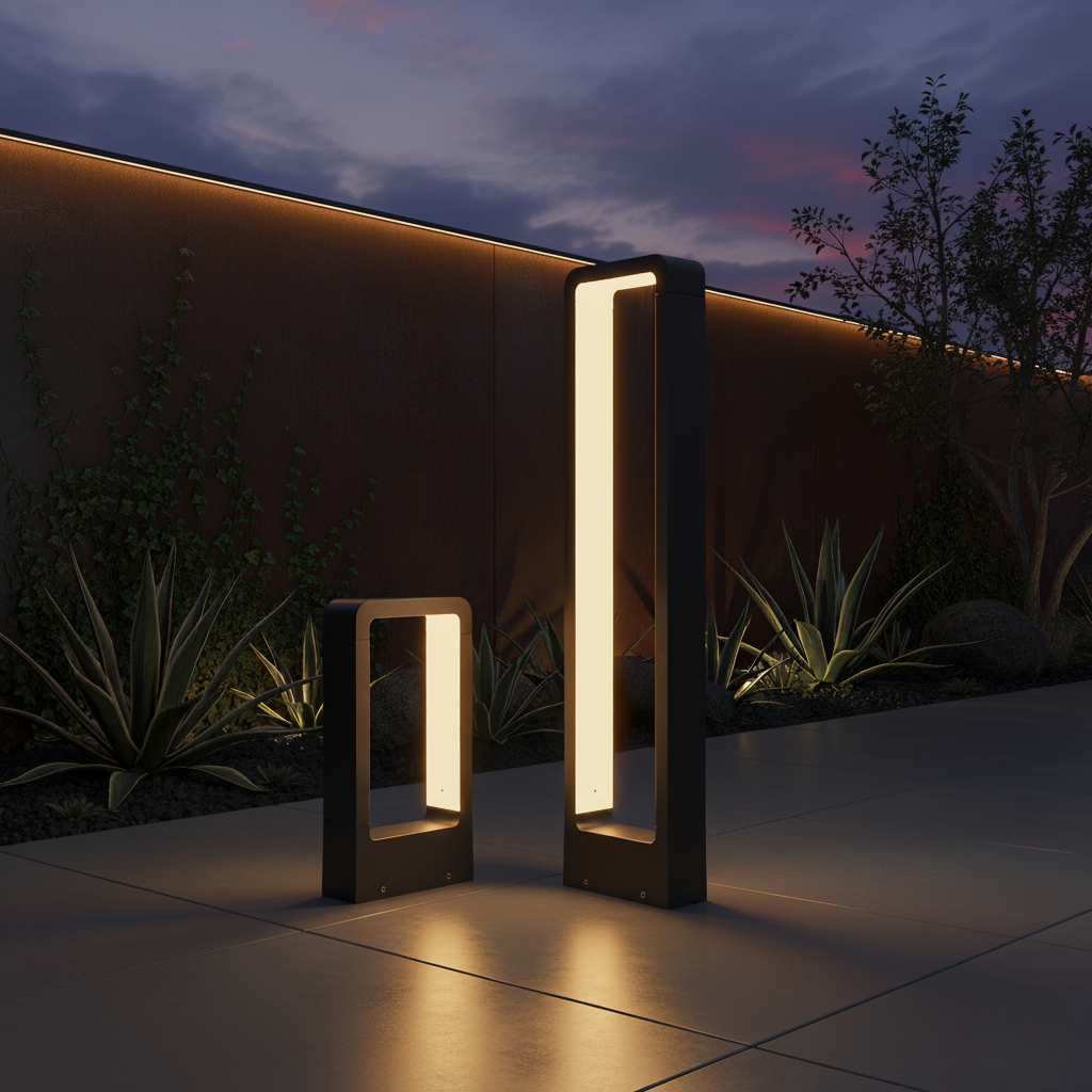 Sleek LED Ground Spotlights | Weather-Resistant Outdoor Lighting