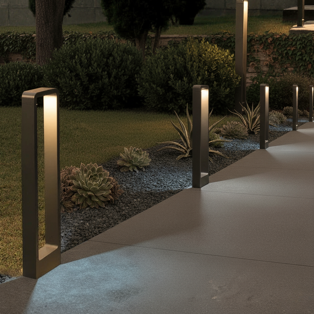 Sleek LED Ground Spotlights | Weather-Resistant Outdoor Lighting