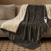 Soft Cotton Electric Blanket | Heated & Machine Washable
