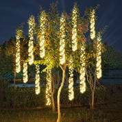 Sparkling LED Garland | Lighted Meteor Shower Effect Outdoor